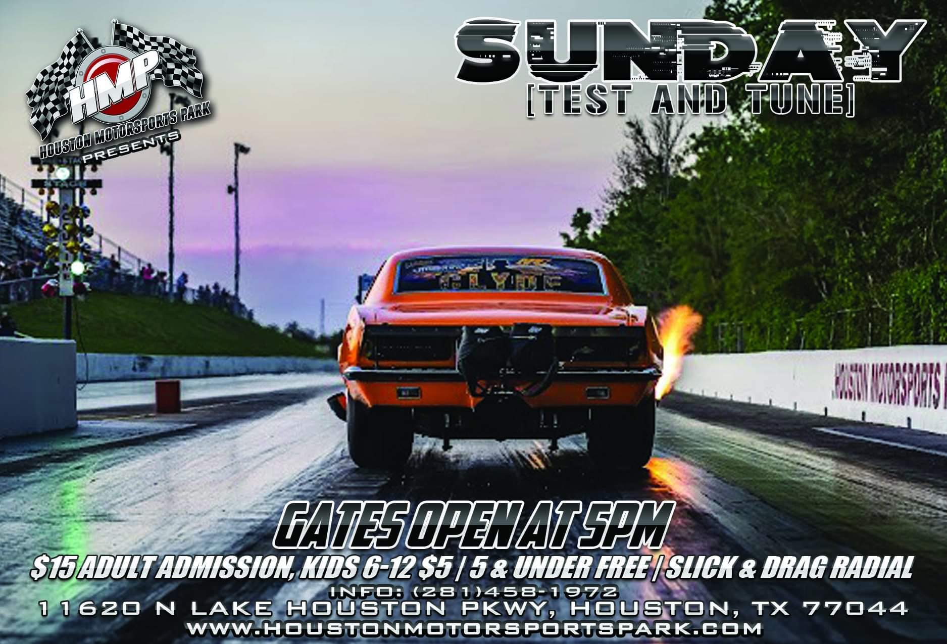 Houston Motorsports Park The Palace of Power